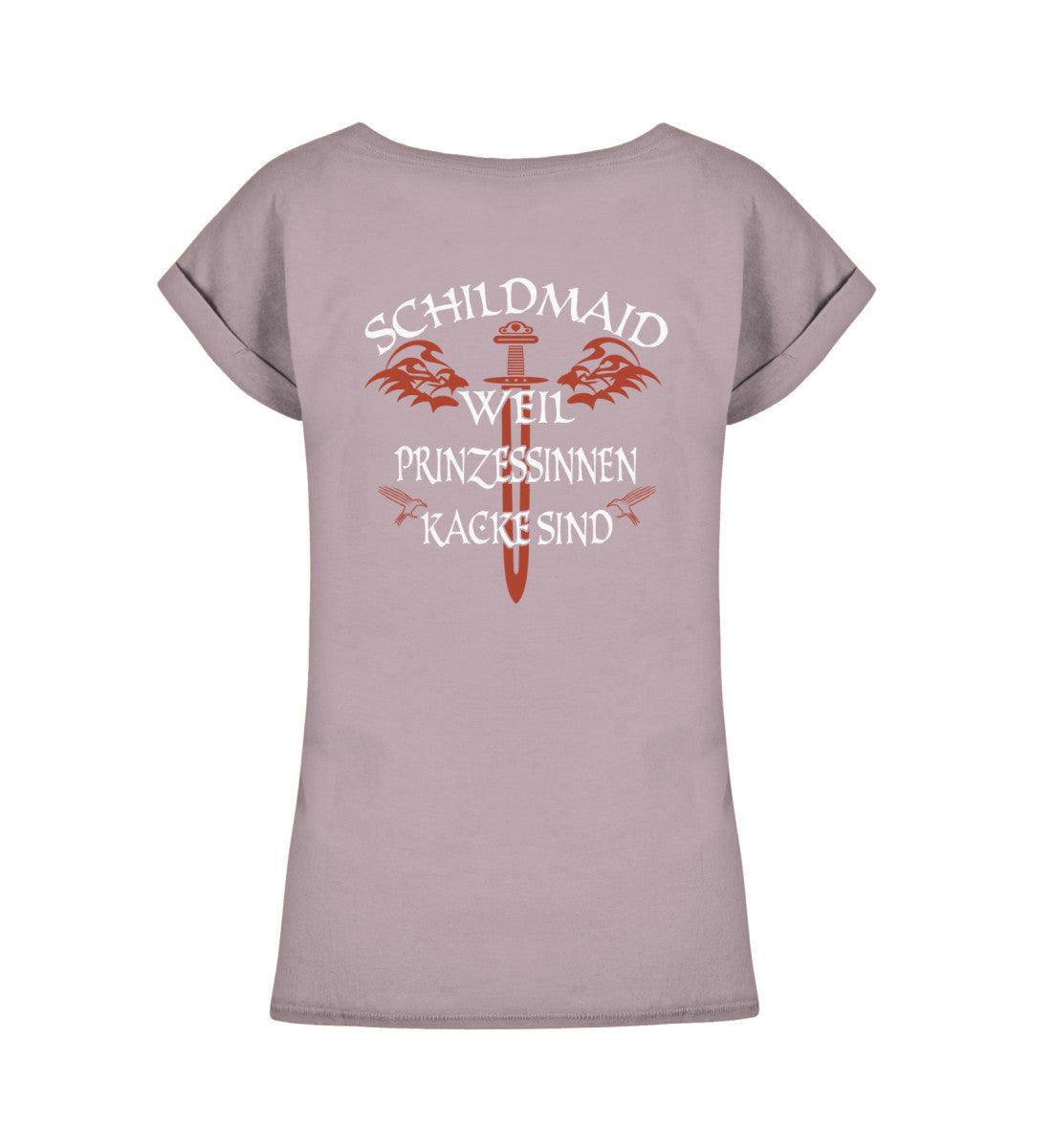 Schildmaid Extended-Shirt - "Weil Prinzessinnen kacke sind" | Wikinger Shirt für starke Frauen - Nordic Viking Wear