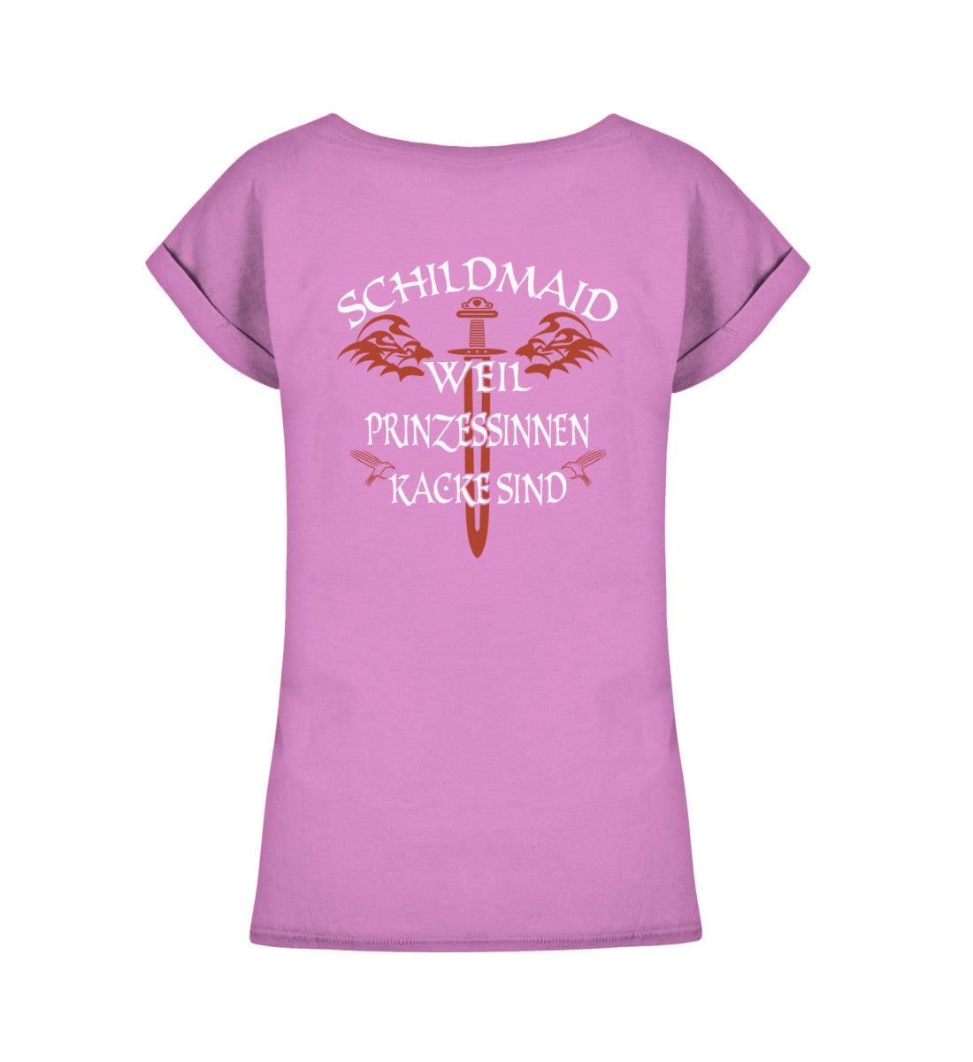 Schildmaid Extended-Shirt - "Weil Prinzessinnen kacke sind" | Wikinger Shirt für starke Frauen - Nordic Viking Wear