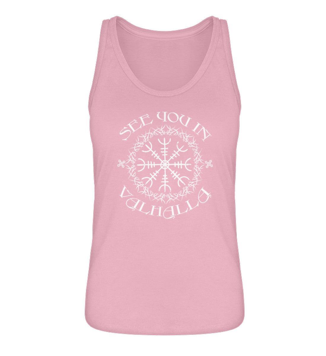 See You In Valhalla Helm Of Awe - Damen Tanktop - Nordic Viking Wear