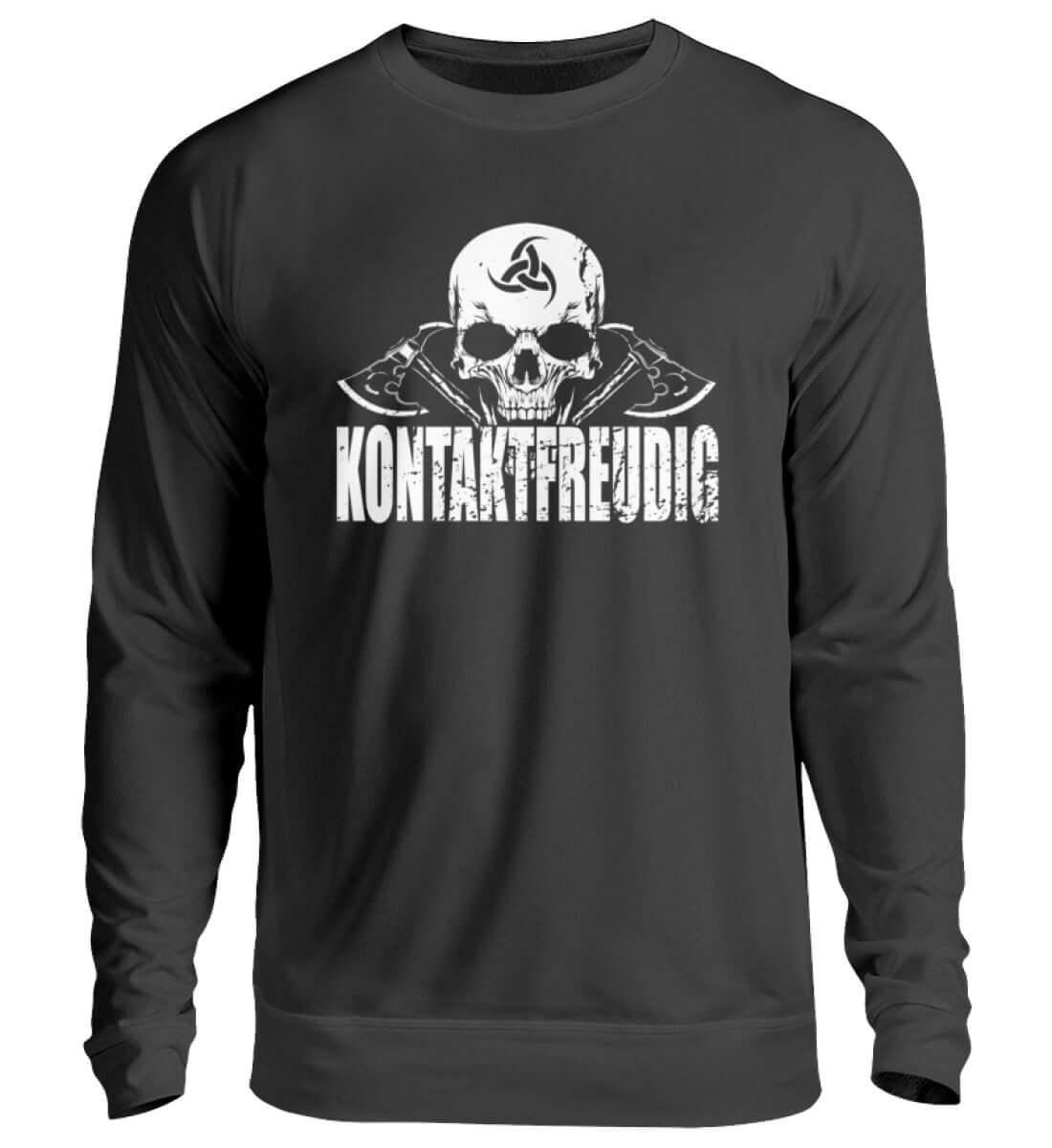 Wikinger Sweatshirt Kontaktfreudig - Nordic Viking Wear