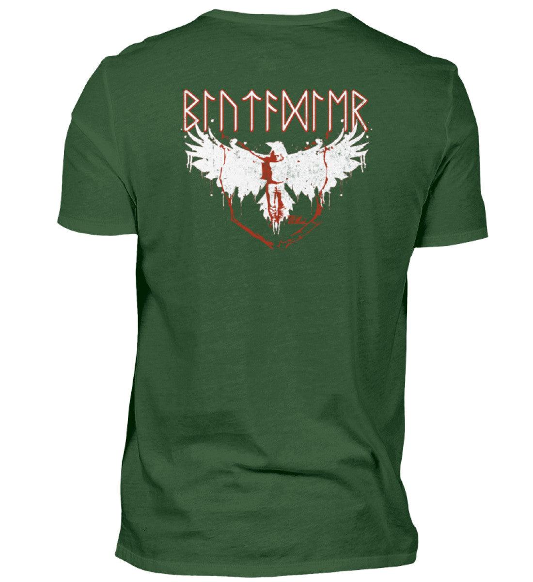 Wikinger-Premiumshirt Backprint "Blutadler" – Nordischer Stolz & Stärke im Blutaar-Design - Nordic Viking Wear