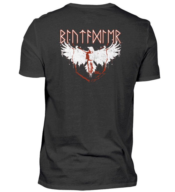 Wikinger-Premiumshirt Backprint "Blutadler" – Nordischer Stolz & Stärke im Blutaar-Design - Nordic Viking Wear