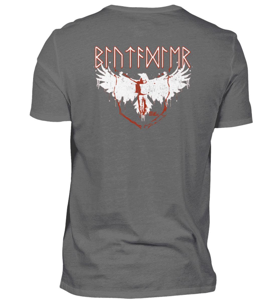 Wikinger-Premiumshirt Backprint "Blutadler" – Nordischer Stolz & Stärke im Blutaar-Design - Nordic Viking Wear