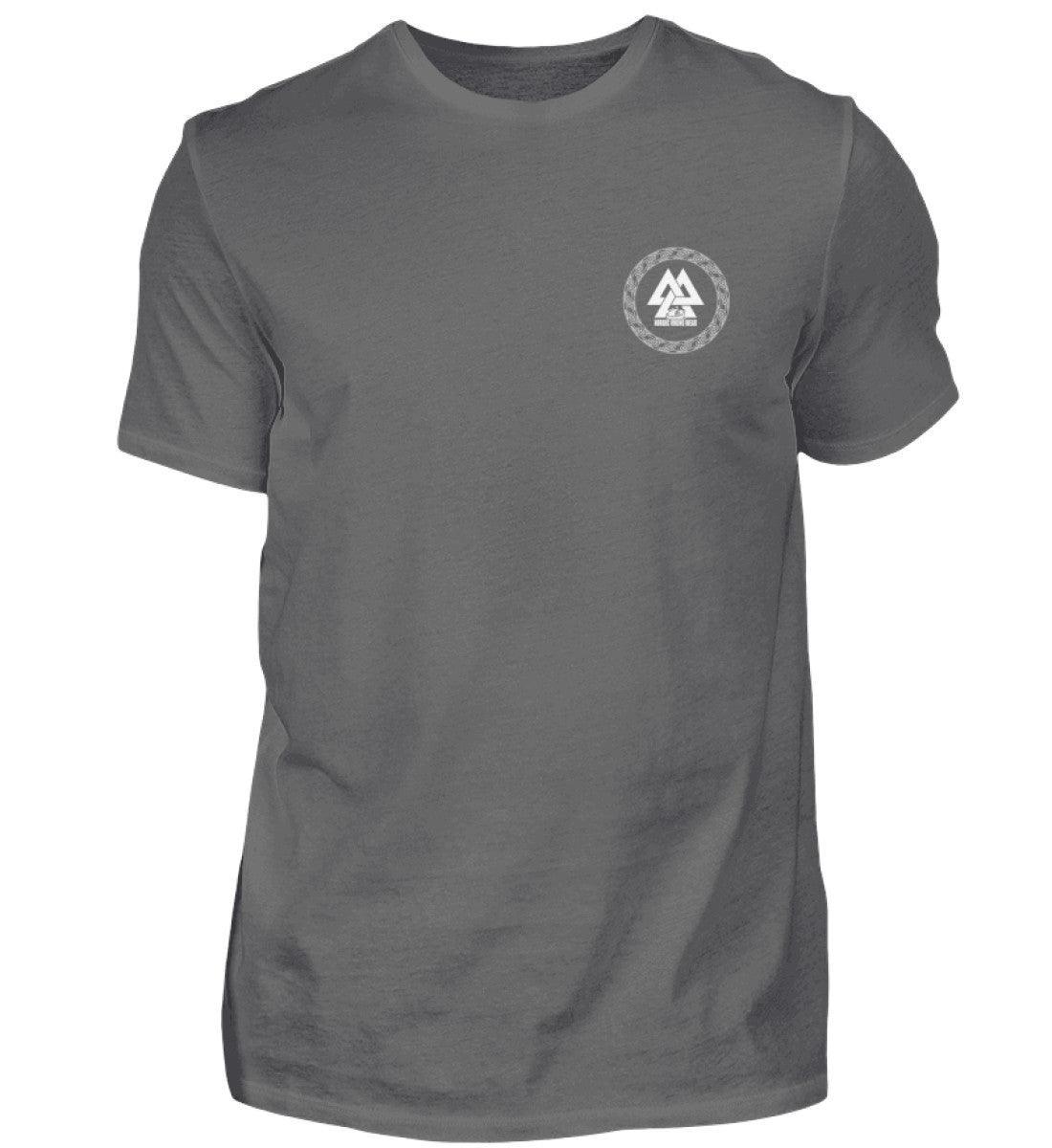 Wikinger Backprint Premiumshirt 'Nordmann - Son of Odin' – Ehre und Stolz der nordischen Krieger - Nordic Viking Wear