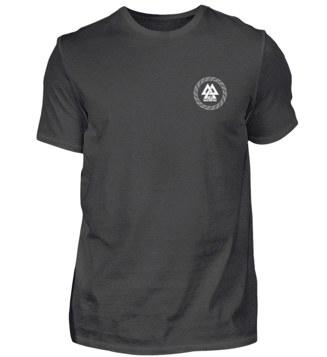 Wikinger Backprint Premiumshirt 'Nordmann - Son of Odin' – Ehre und Stolz der nordischen Krieger - Nordic Viking Wear