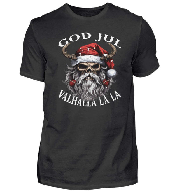 God Jul Valhalla La La Christmas Viking - Herren Premiumshirt - Nordic Viking Wear