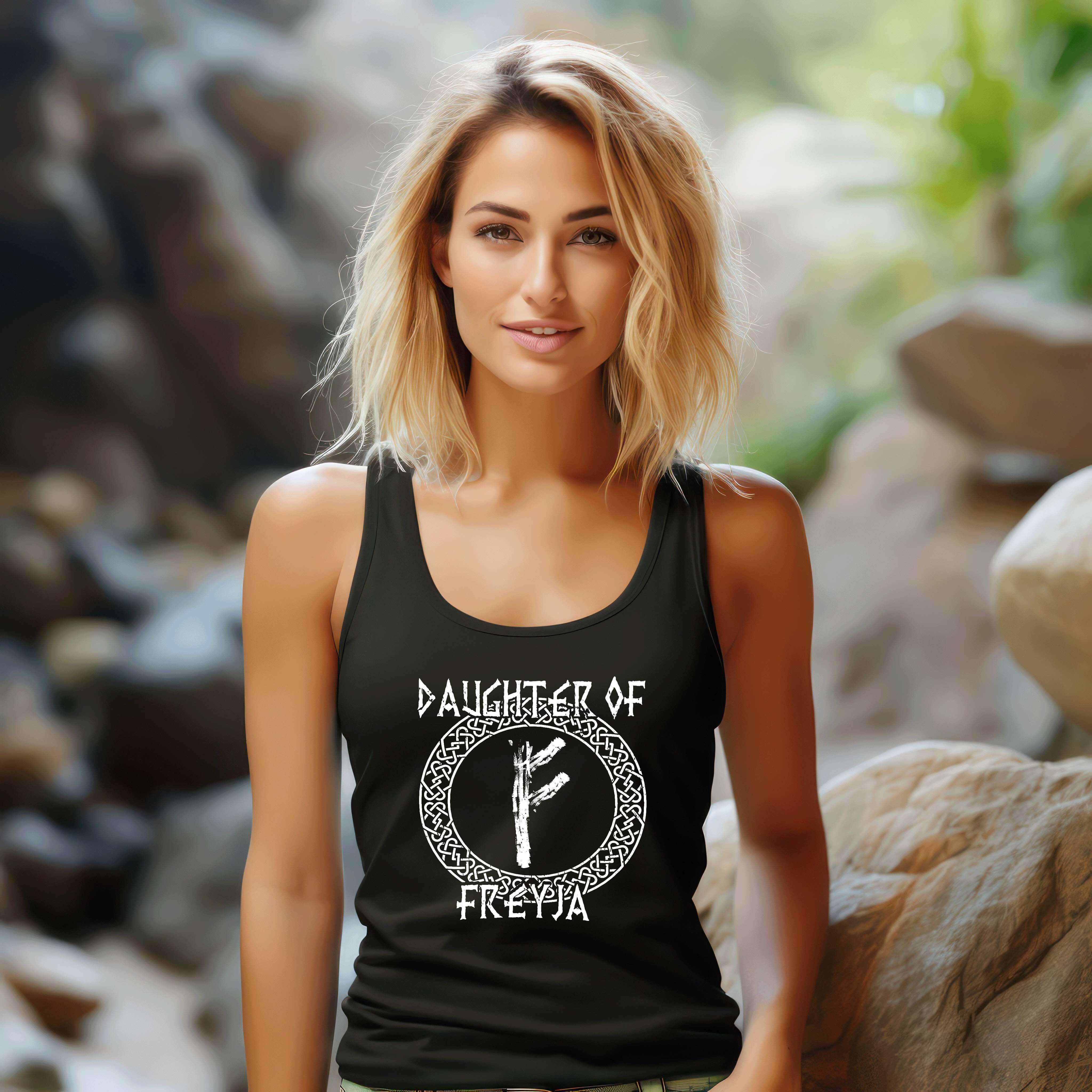 Schildmaid "Daughter of Freyja" Tank Top mit nordischem Design