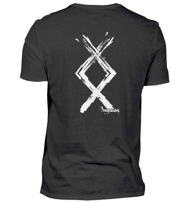 Wikinger-Shirt Ingwaz Rune - Nordische Mythologie Kraftsymbol - Nordic Viking Wear