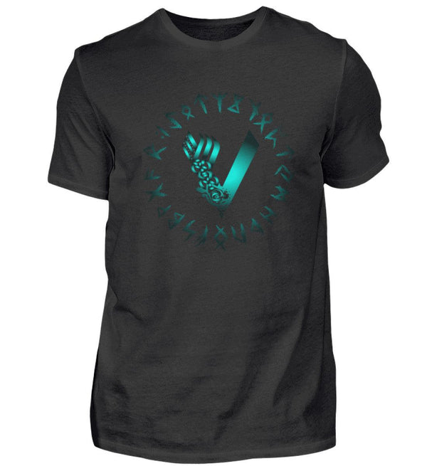 Wikinger-Premiumshirt mit Runen und Keltischem Design – Nordische Mystik für wahre Krieger - Nordic Viking Wear