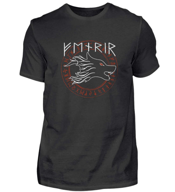 Fenrir Wolf Wikinger-Premiumshirt – Macht und Legende vereint - Nordic Viking Wear