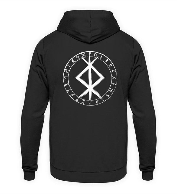 Wikinger Binde Runen Hoodie Protection - Nordic Viking Wear