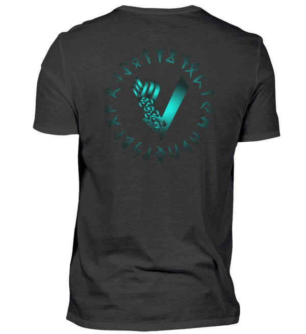 Wikinger-Premiumshirt mit Runen und Keltischem Design – Nordische Mystik für wahre Krieger - Nordic Viking Wear