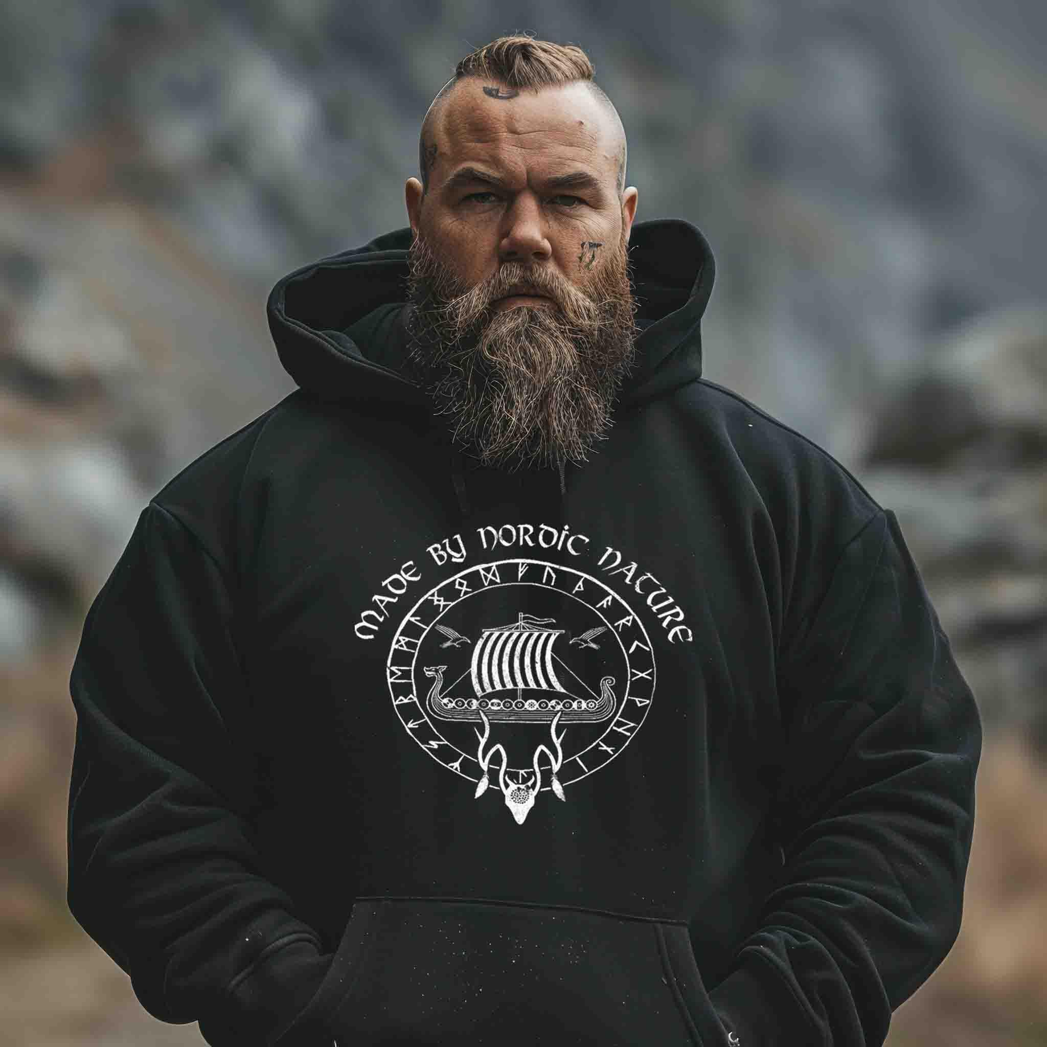 Wikinger Oversized Hoodie Made By Nordic Nature