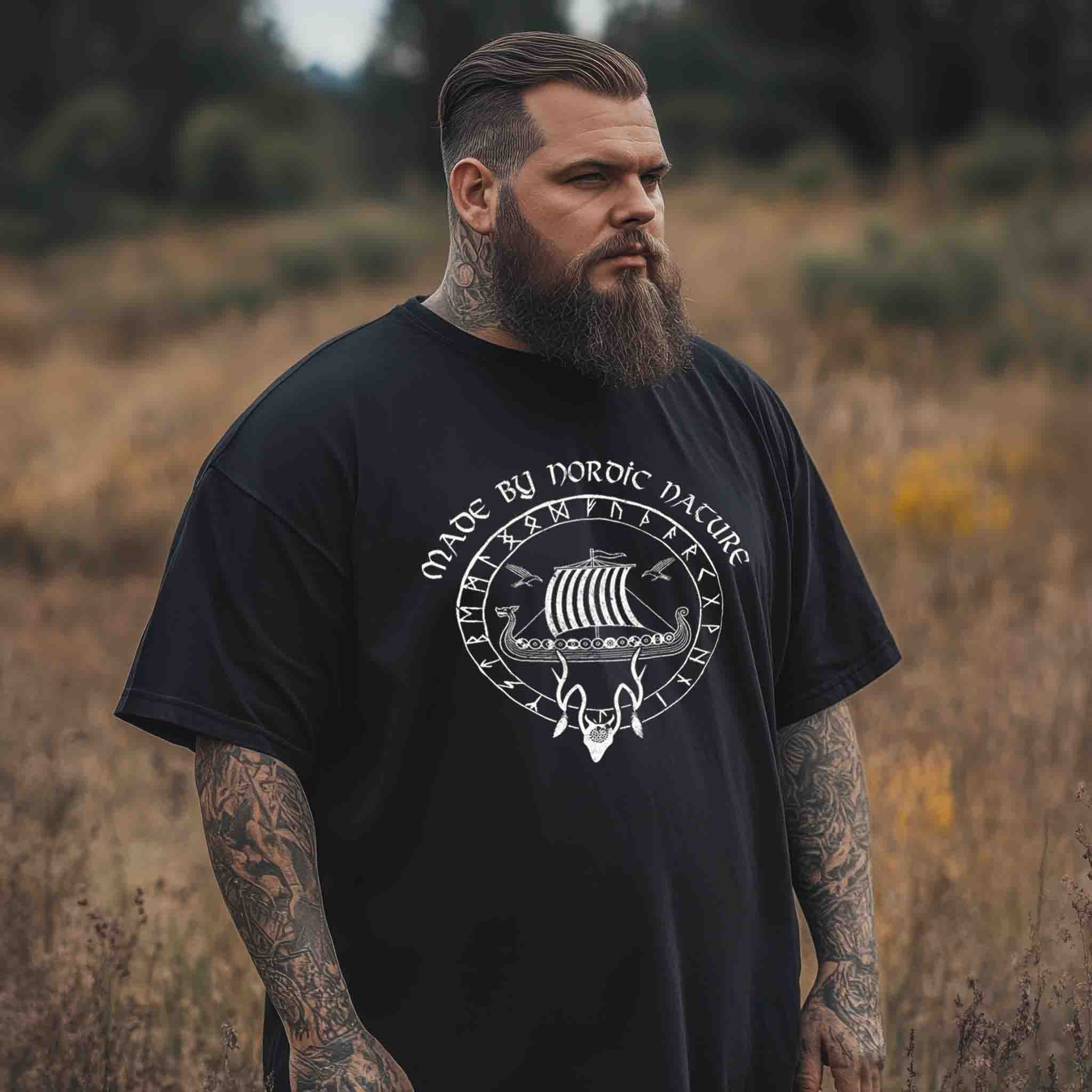 Wikinger Heavy Oversized Shirt Made By Nordic Nature