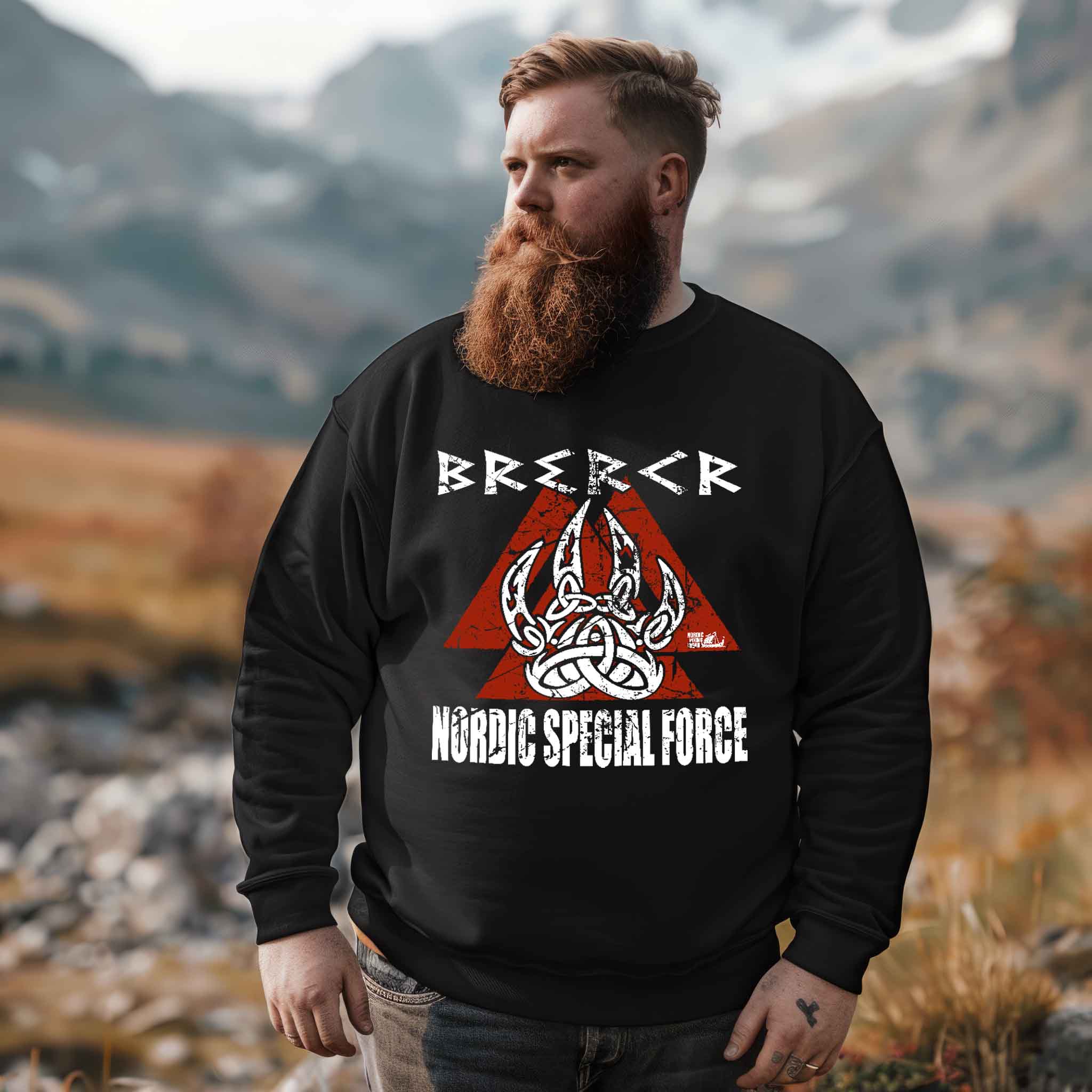 Wikinger Sweatshirt Berserker