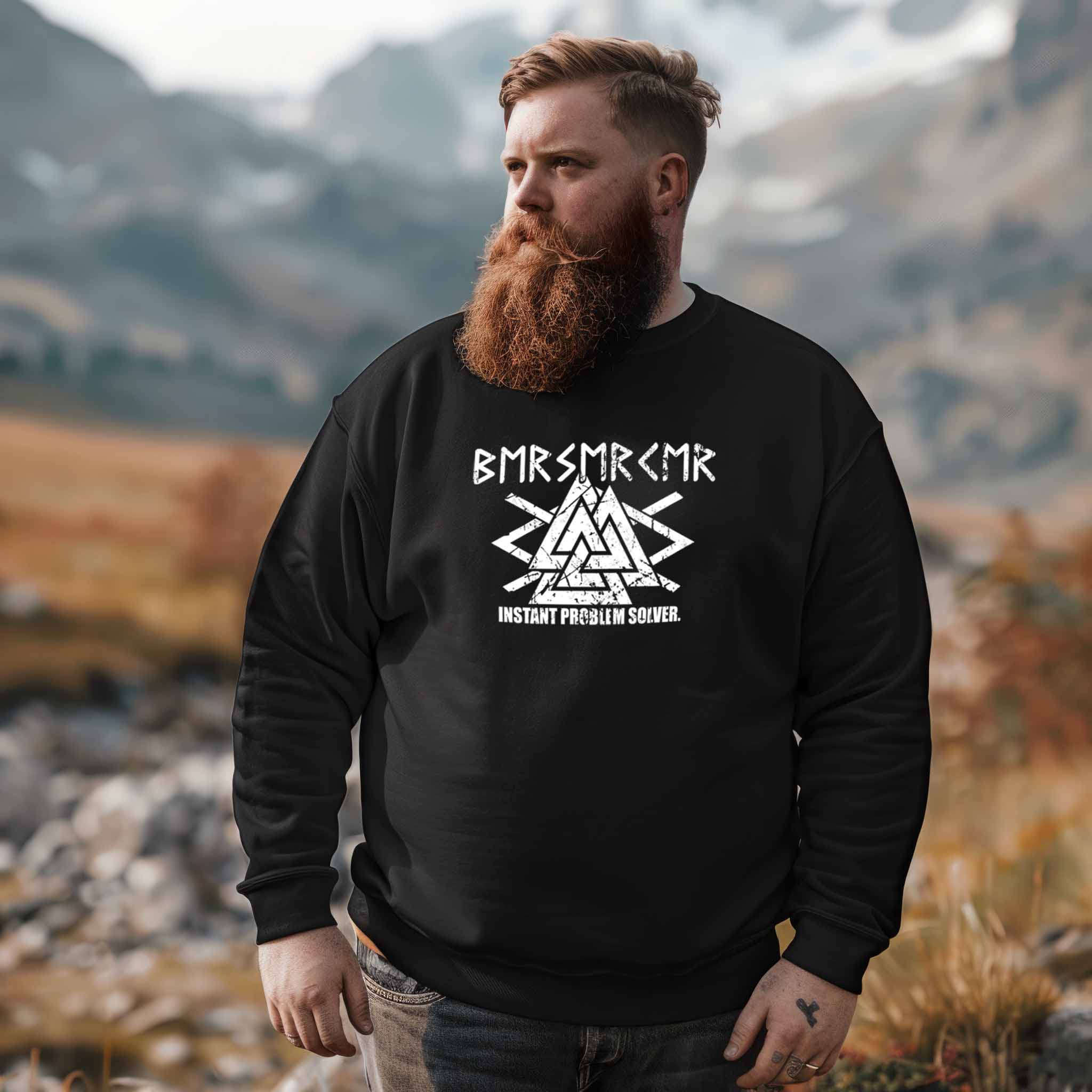 Wikinger Sweatshirt "Berserker - Instant Problem Solver"