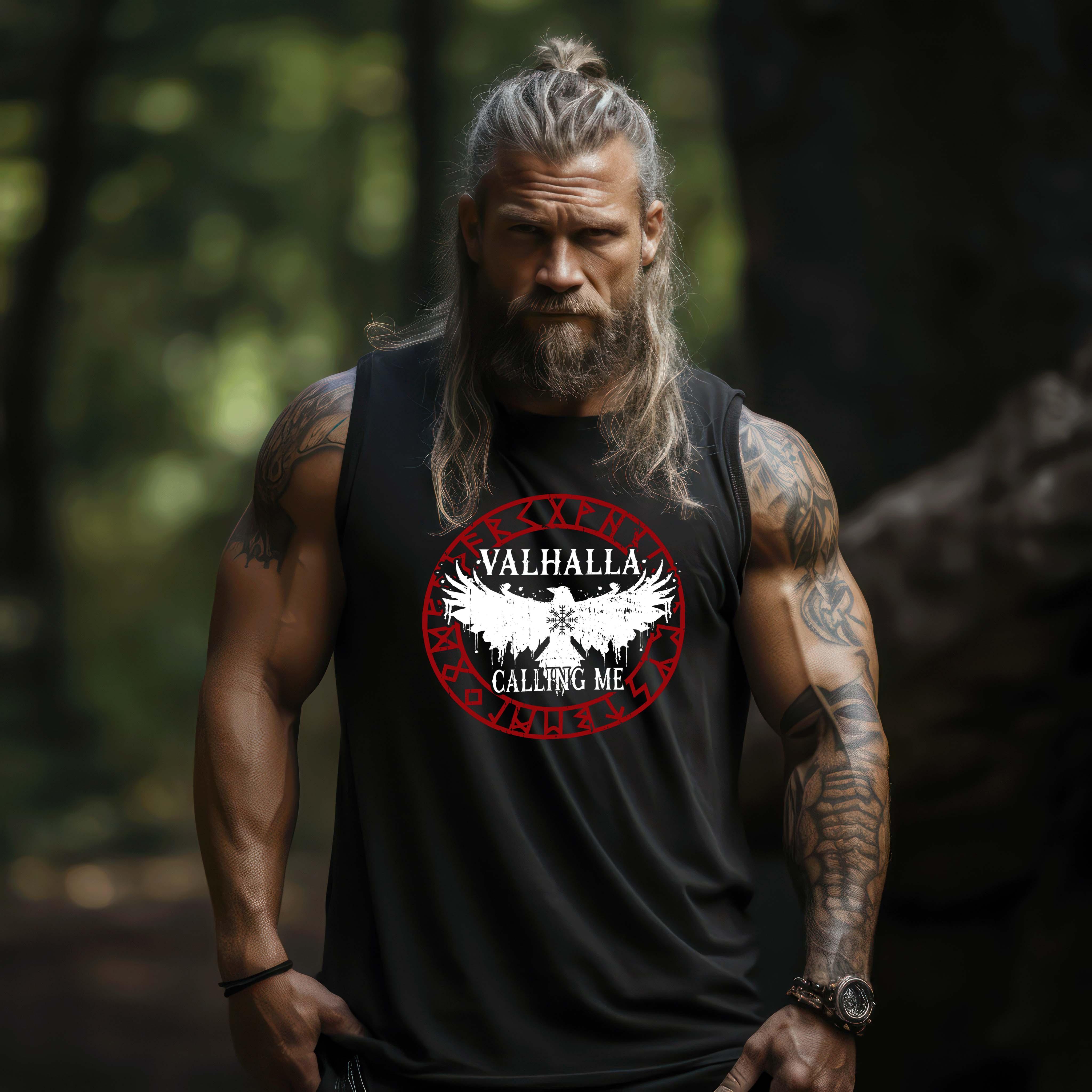 Wikinger Tanktop "Ruf nach Valhalla" – Antworte dem Ruf der Ehre