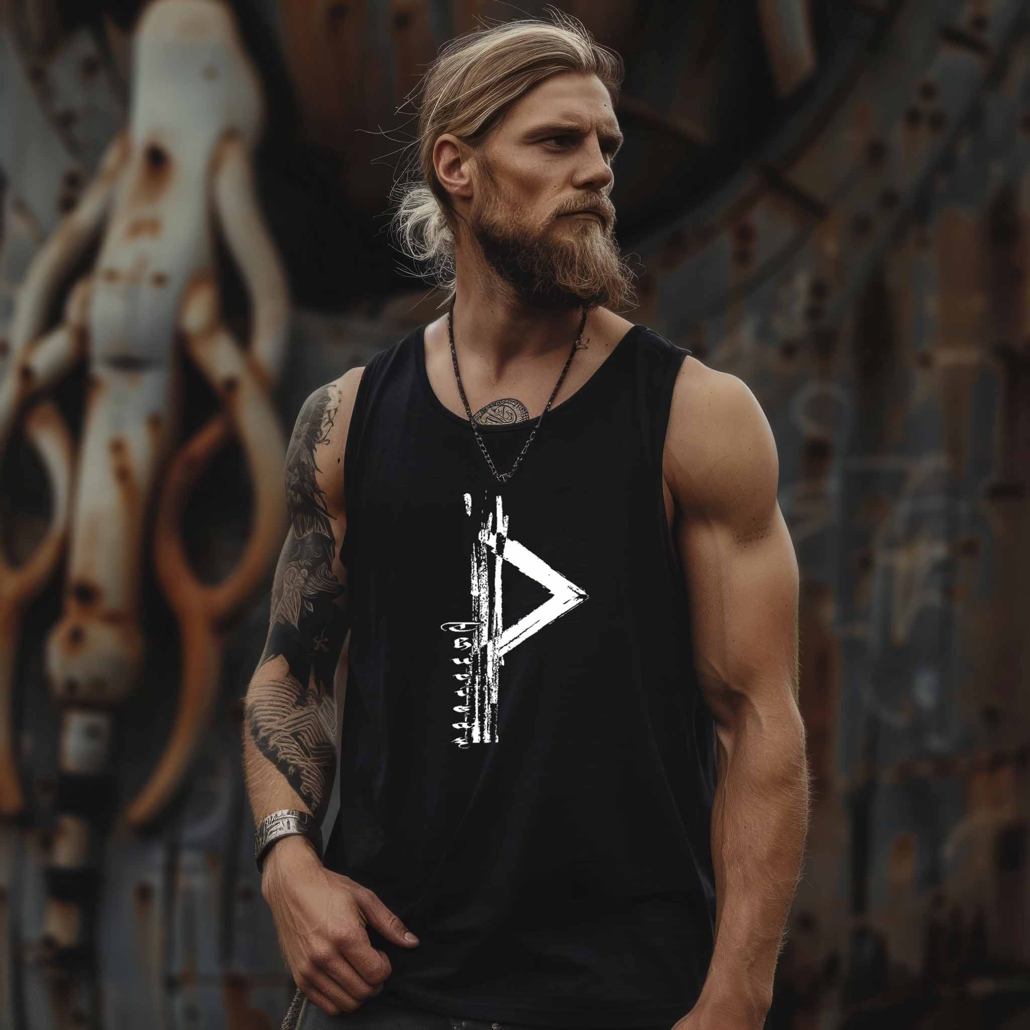 Wikinger Rune Thurisaz Tanktop