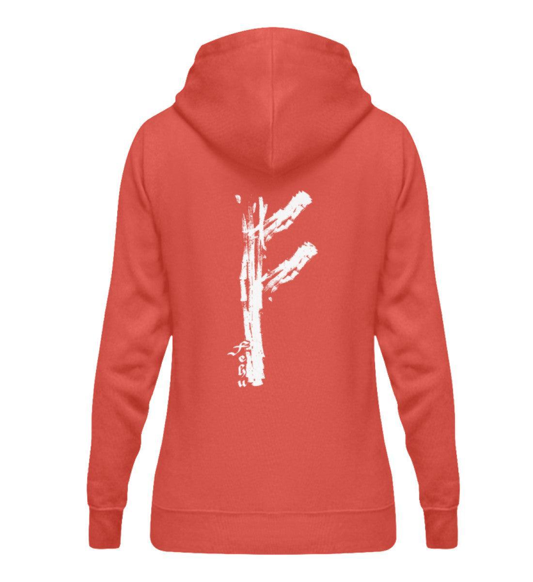 Schildmaiden Hoodie Fehu Rune – Symbol für Wohlstand und Energie - Nordic Viking Wear